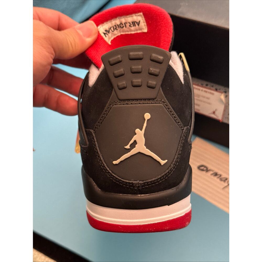 Air Jordan 4 2012 Retro Bred m8.5 w10 - Picture 13 of 15